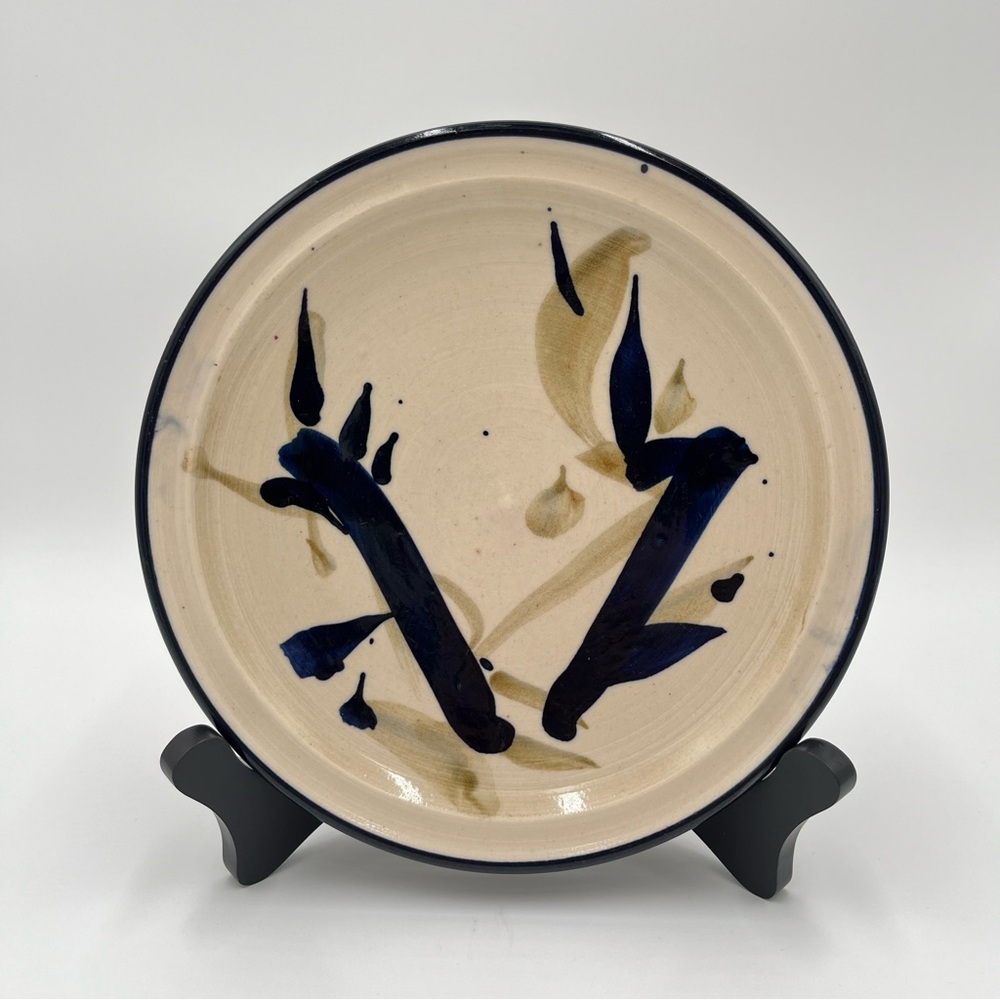 Crockett Studio Pottery Ceramic Decorative Plate 8"